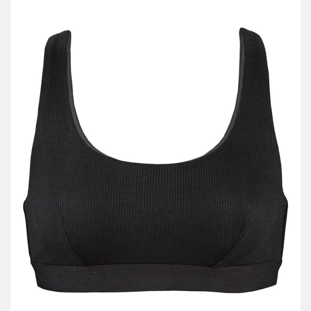 Lively The Ribbed Scoop Back Bralette